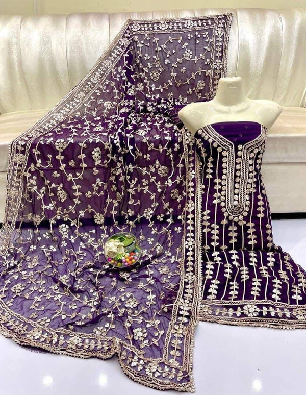Traditional LCD Gota Jaal