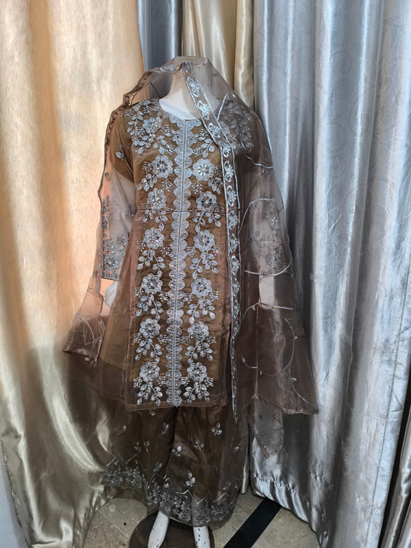 Frock with sharara Partywear