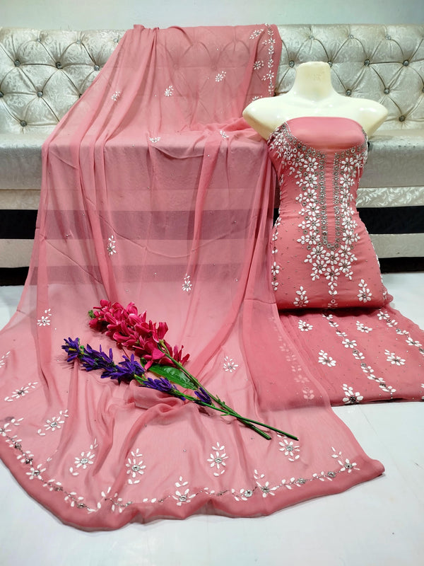 Paka Embroidery and Mukesh Work